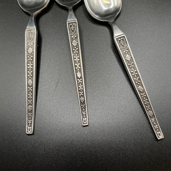 3 Vintage Riviera Stainless “CORDOVA”  replacement spoons - Flatware -Japan - Picture 2 of 6